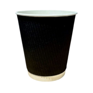 ripple-wall-paper-cups-black