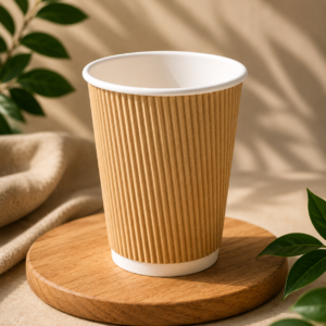 Ripple Wall Paper Cup 10oz